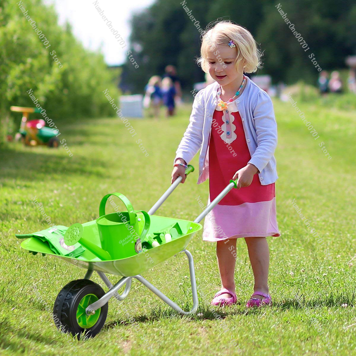 Kids Outdoor Wheelbarrow, Gree - Kids Outdoor Garden recensione e prezzo
