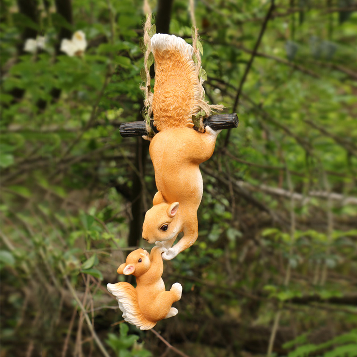 Mother Child Squirrel Resin Ha - Kids Outdoor Swing recensione e prezzo