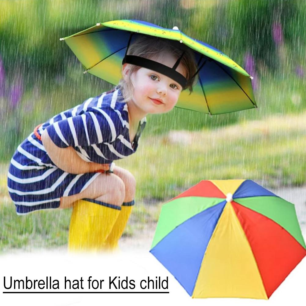 Umbrella Hat For Kids Child Fo - Kids Outdoor Umbrella recensione e prezzo