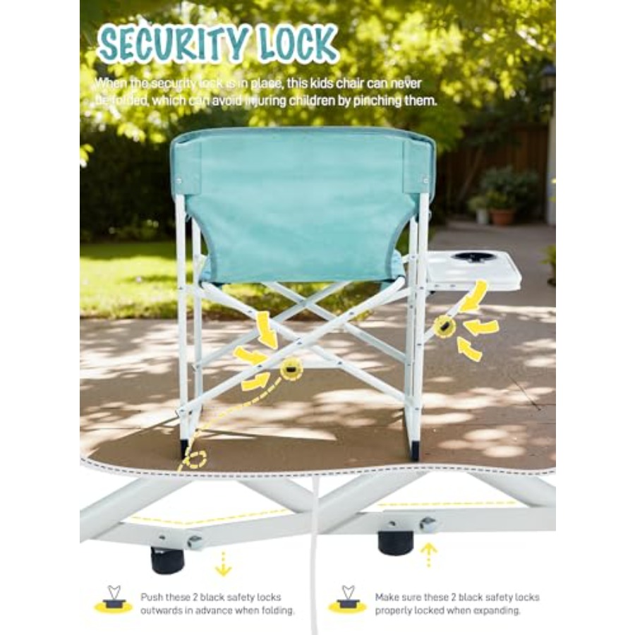 Directors Chair with Side tabl - Kids Outdoor Chair And Table recensione e prezzo