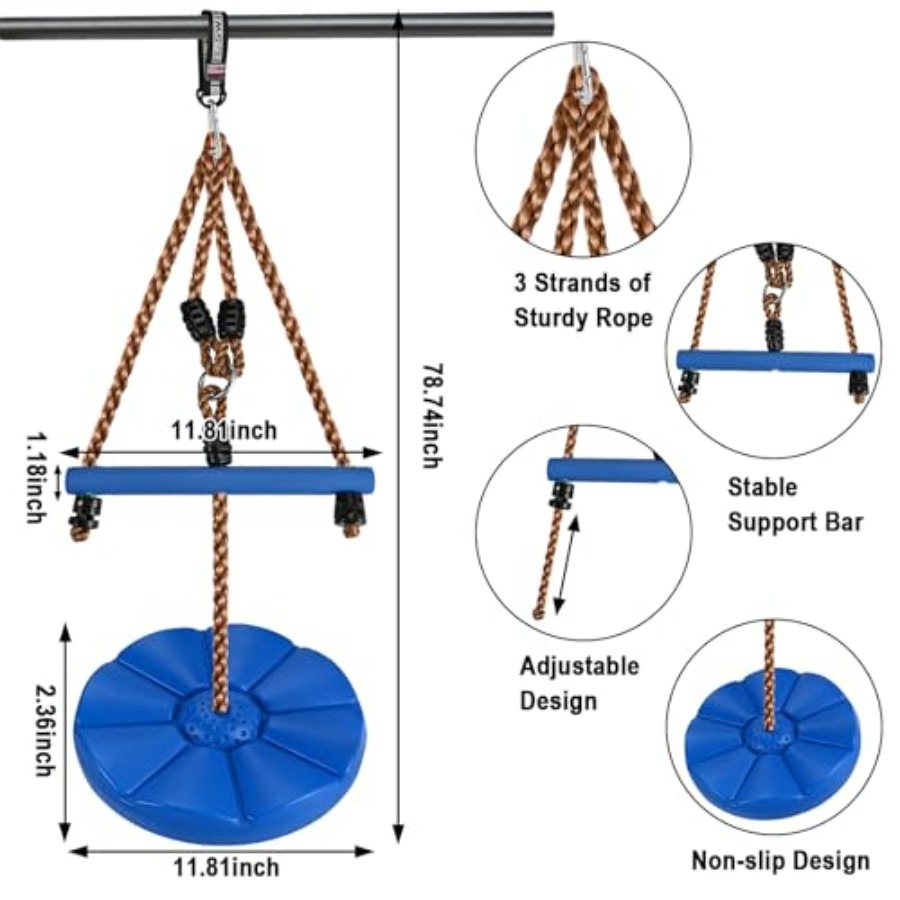Backyard kids outdoor swing se - Kids Outdoor Monkey Bar Set recensione e prezzo