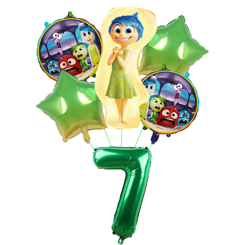 6pcs New Inside Out2 Balloons  - Kids Outdoor Easter Toys recensione e prezzo