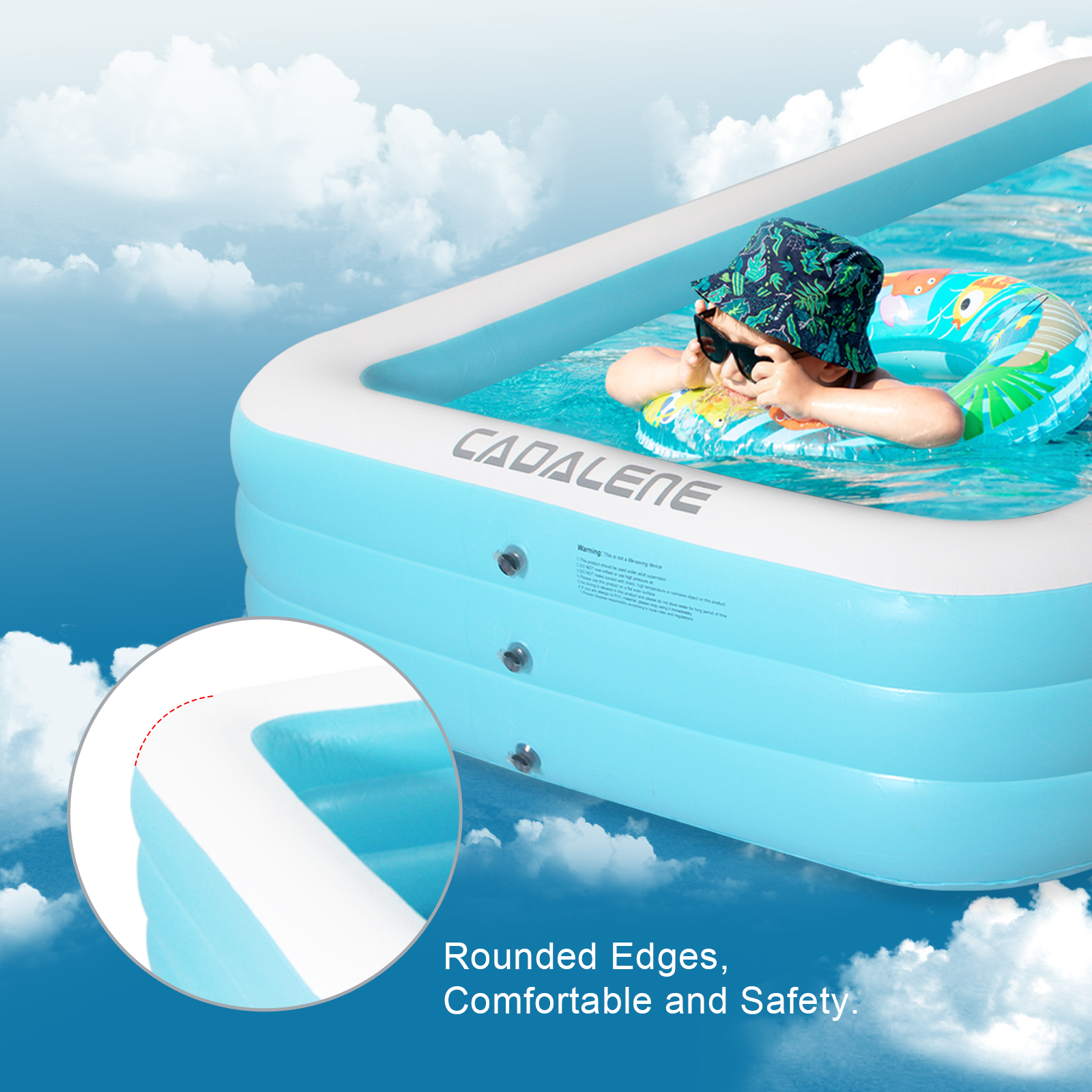 Inflatable swimming Pool for K - Kids Outdoor Garden recensione e prezzo