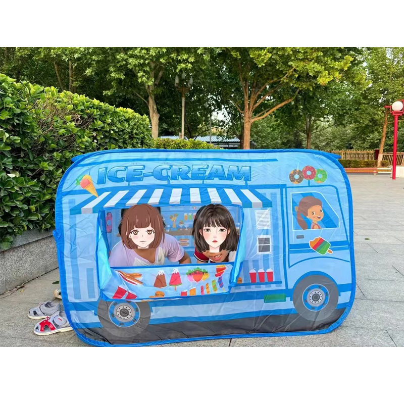 Children'S Indoor Ice Cream Ca - Kids Outdoor Cubby House recensione e prezzo