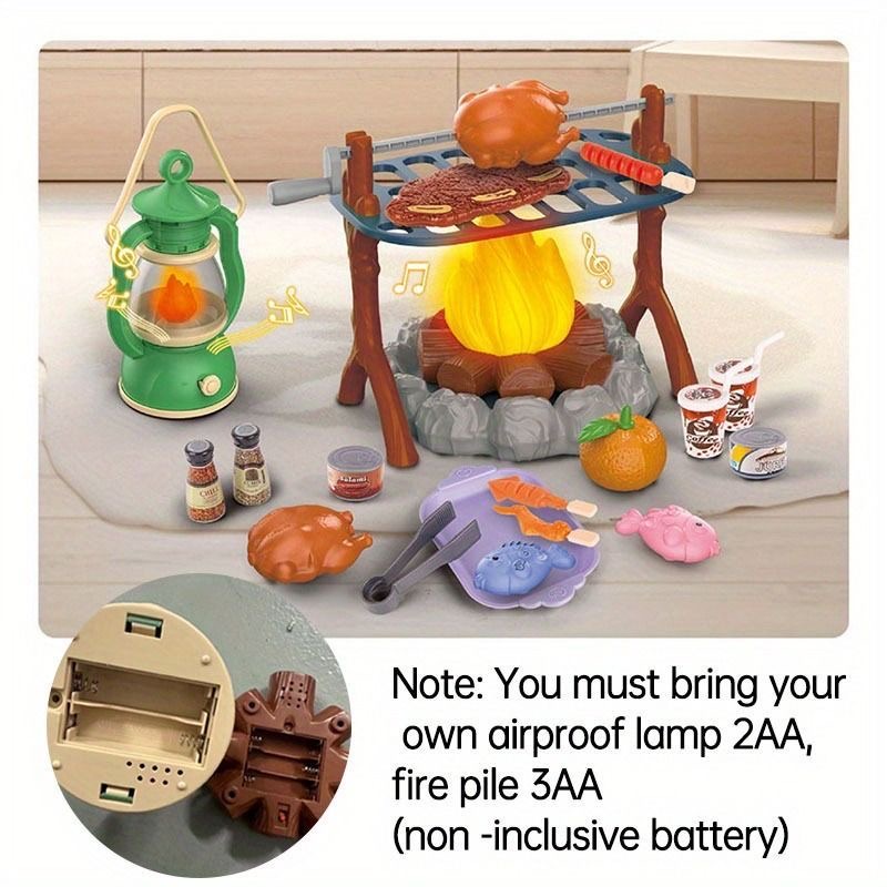 Kids Camping Play Set with LED - Kids Outdoor Grill Set recensione e prezzo