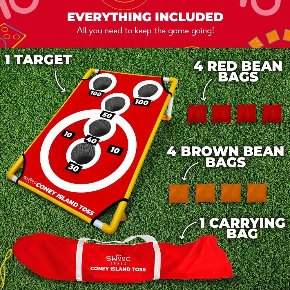 Coney Island Toss™ Arcade Corn - Kids Outdoor Bean Bag recensione e prezzo