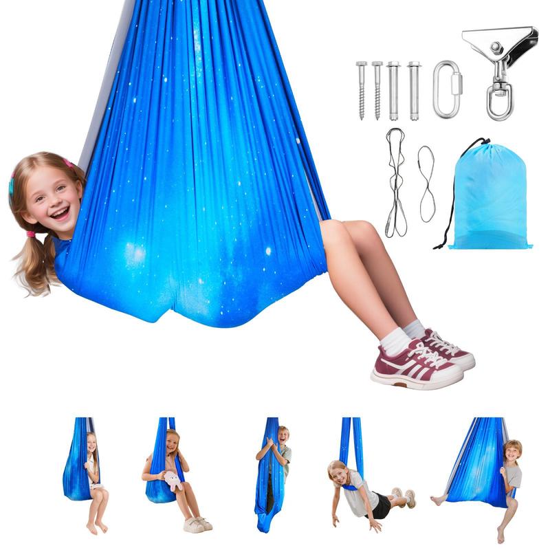 Sensory Swing, Double-Layer Fa - Kids Outdoor Swing recensione e prezzo