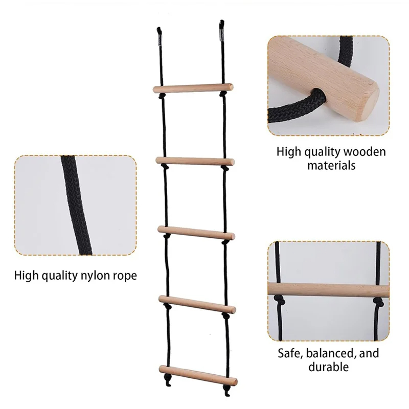 Children Climbing Rope Ladder  - Kids Outdoor Swing recensione e prezzo
