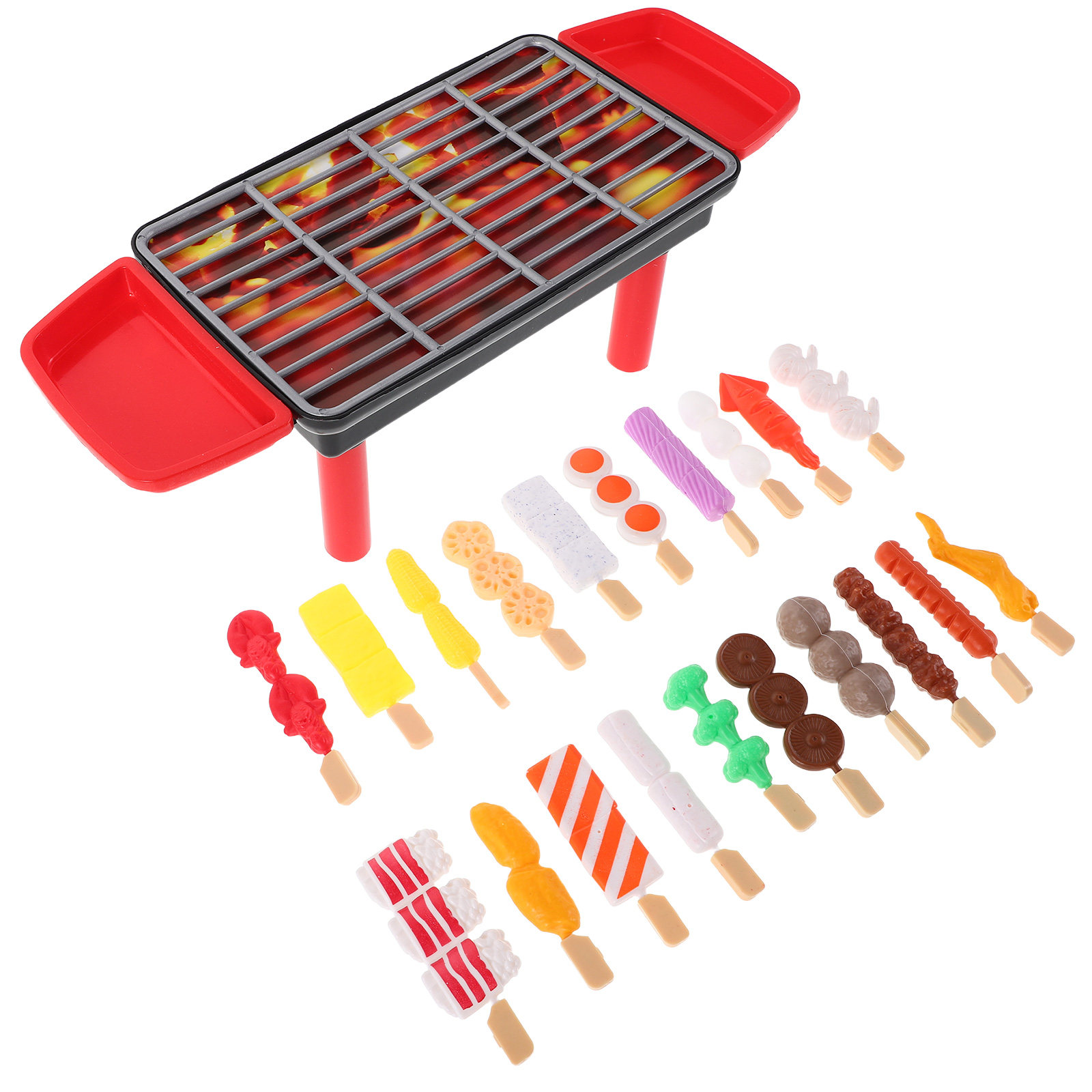 20Pcs Kids Pretend Play Bbq Gr - Kids Outdoor Grill Set recensione e prezzo