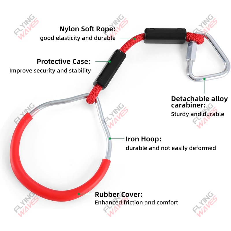 Kids Hanging GYM Ring Swing Cl - Kids Outdoor Swing recensione e prezzo