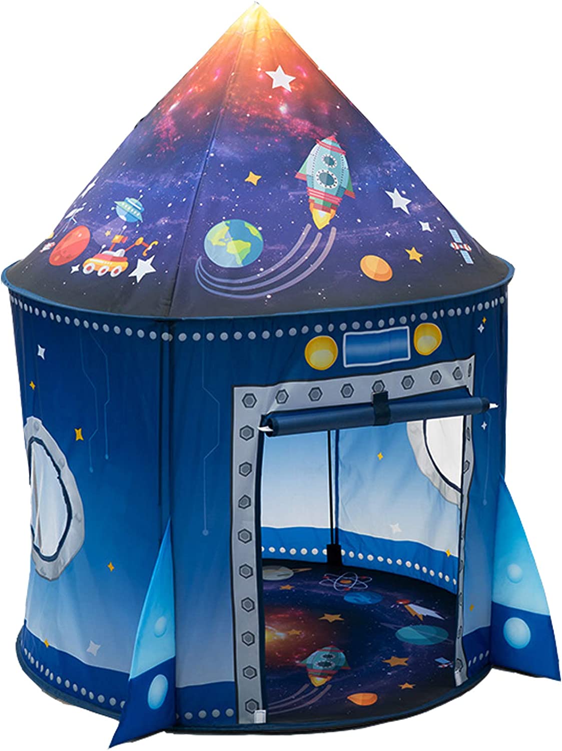 Rocket Ship Kids Tent Pop Up P - Kids Outdoor Cubby House recensione e prezzo
