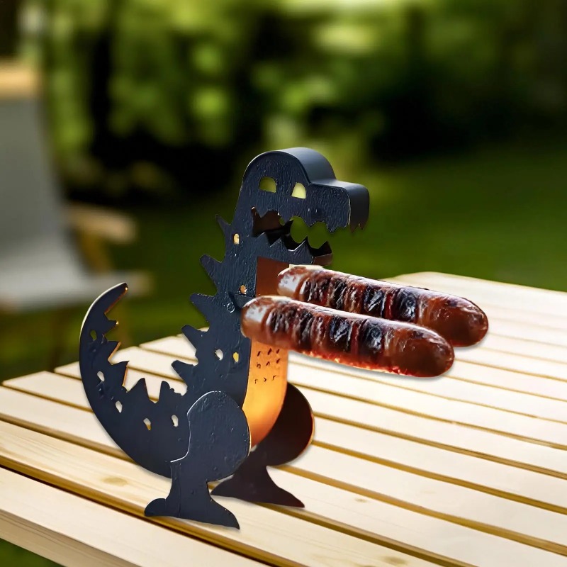 Kids Dinosaur Shape Hot Dog Gr - Kids Outdoor Grill Set recensione e prezzo