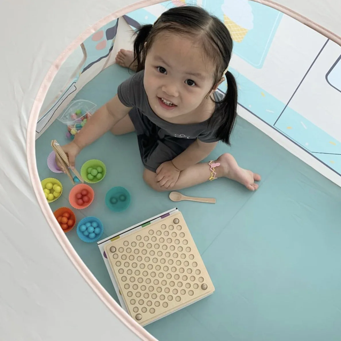 Car Theme Tent Baby Toys Funny - Kids Outdoor Cubby House recensione e prezzo
