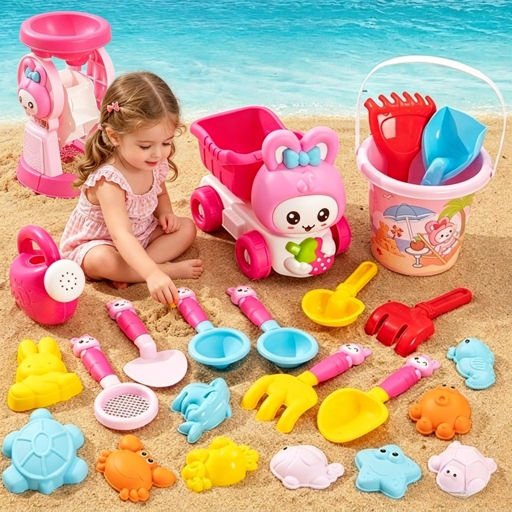 Cartoon Beach Sand Toys Set fo - Kids Outdoor Water Toys recensione e prezzo