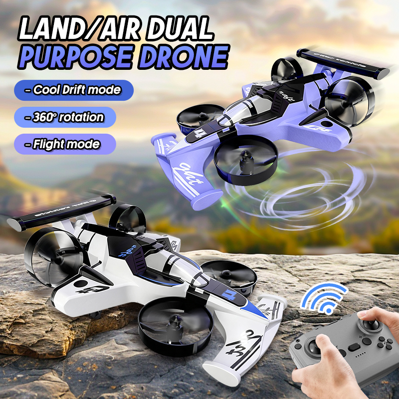 2in1 Mini Drone Air-Ground Fly - Kids Outdoor Electric Car recensione e prezzo