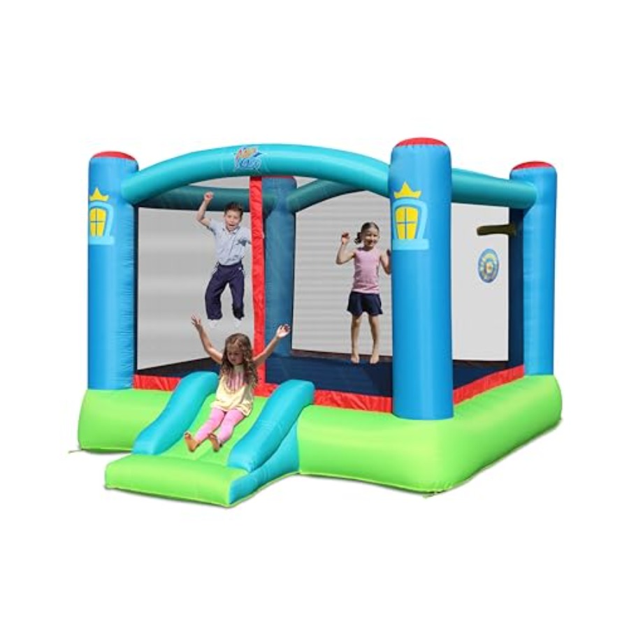 Bounce House, Outdoor Inflatab - Kids Outdoor Jump House recensione e prezzo
