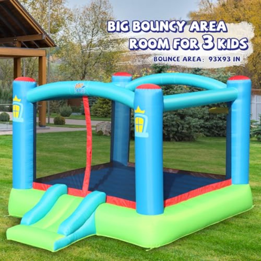 Bounce House, Outdoor Inflatab - Kids Outdoor Jump House recensione e prezzo