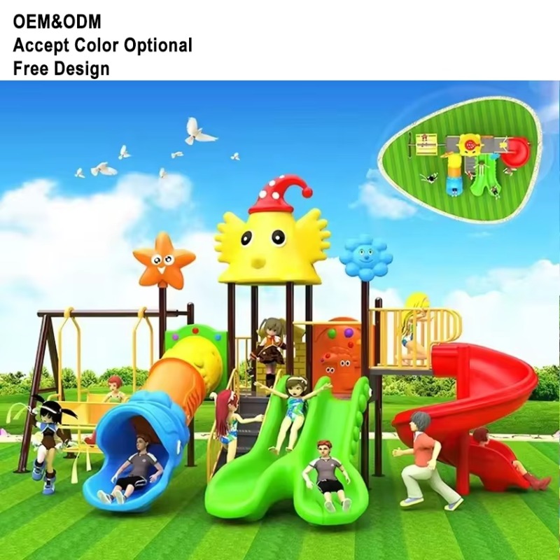 Playground Outdoor Kids Slide  - Kids Outdoor Swing recensione e prezzo