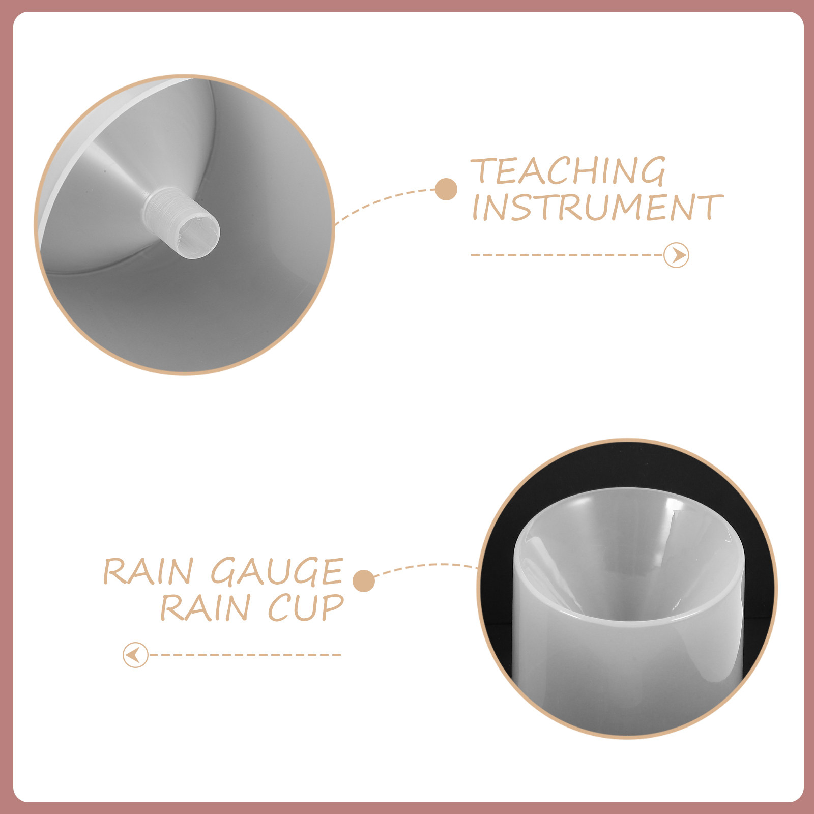 1Set Rain Gauge for Kids Scien - Kids Outdoor Garden recensione e prezzo