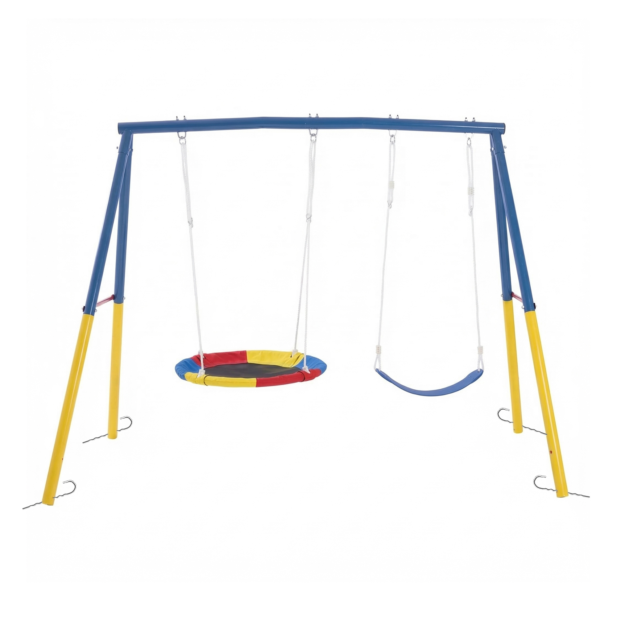 Outdoor Swing Set with Backyar - Kids Outdoor Swing recensione e prezzo