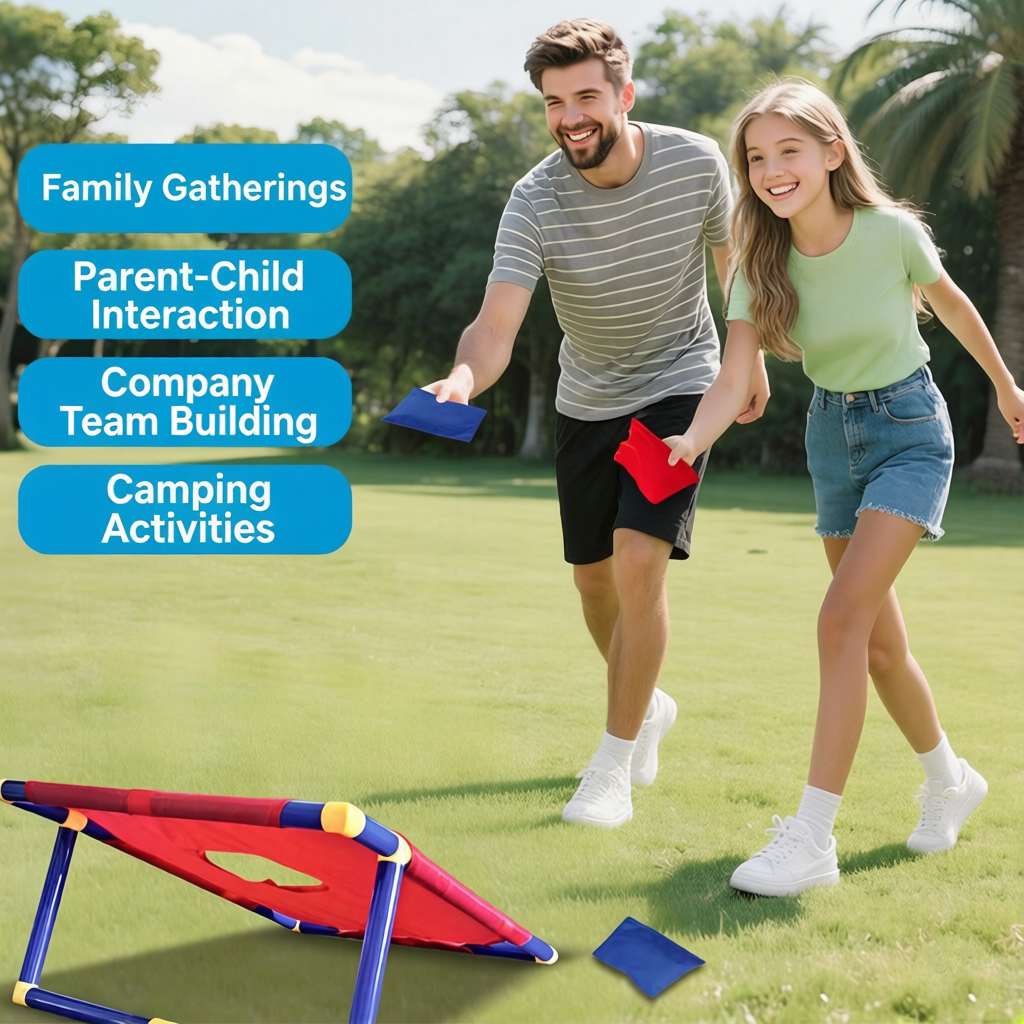 Bean Bag Toss Game Set Outdoor - Kids Outdoor Bean Bag recensione e prezzo