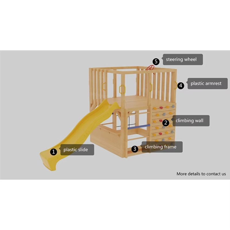 Kids Wooden Outdoor Cubby Hous - Kids Outdoor Cubby House recensione e prezzo