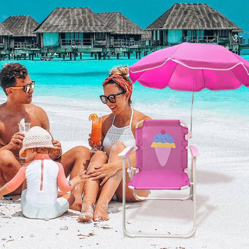 Kids Umbrella Chair Beach Sand - Kids Outdoor Umbrella recensione e prezzo