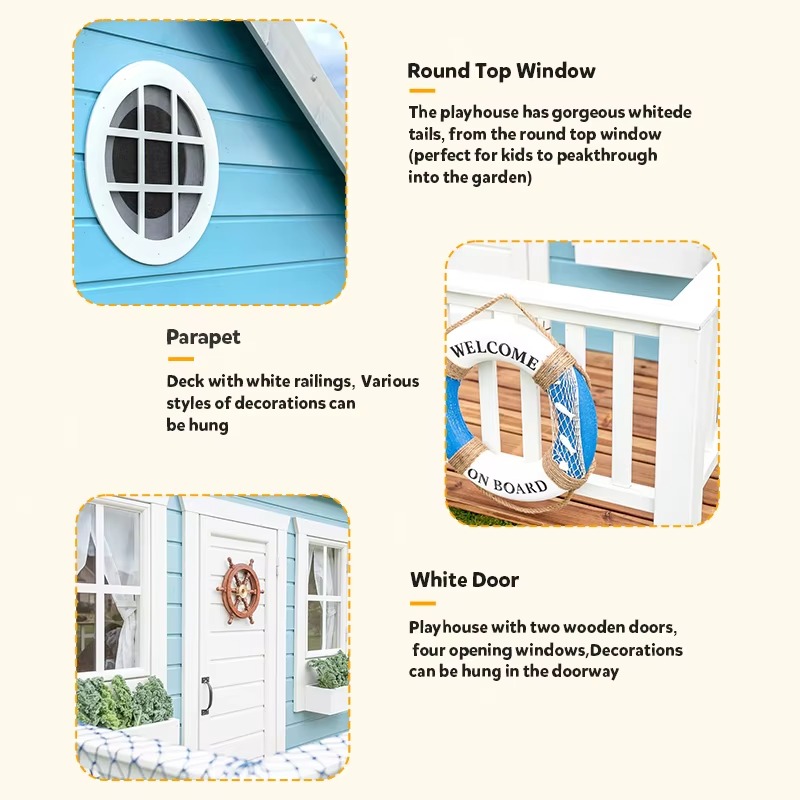 Outdoor Garden Cubby House Chi - Kids Outdoor Cubby House recensione e prezzo