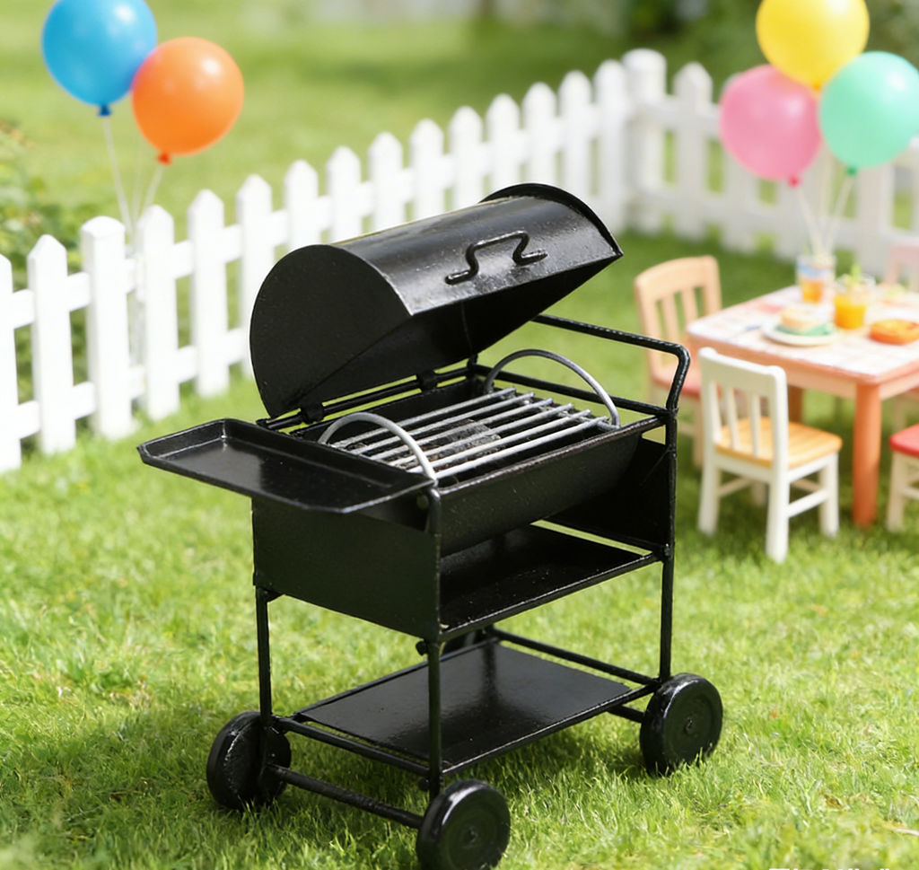 1:12 Dollhouse Miniature Furni - Kids Outdoor Grill Set recensione e prezzo
