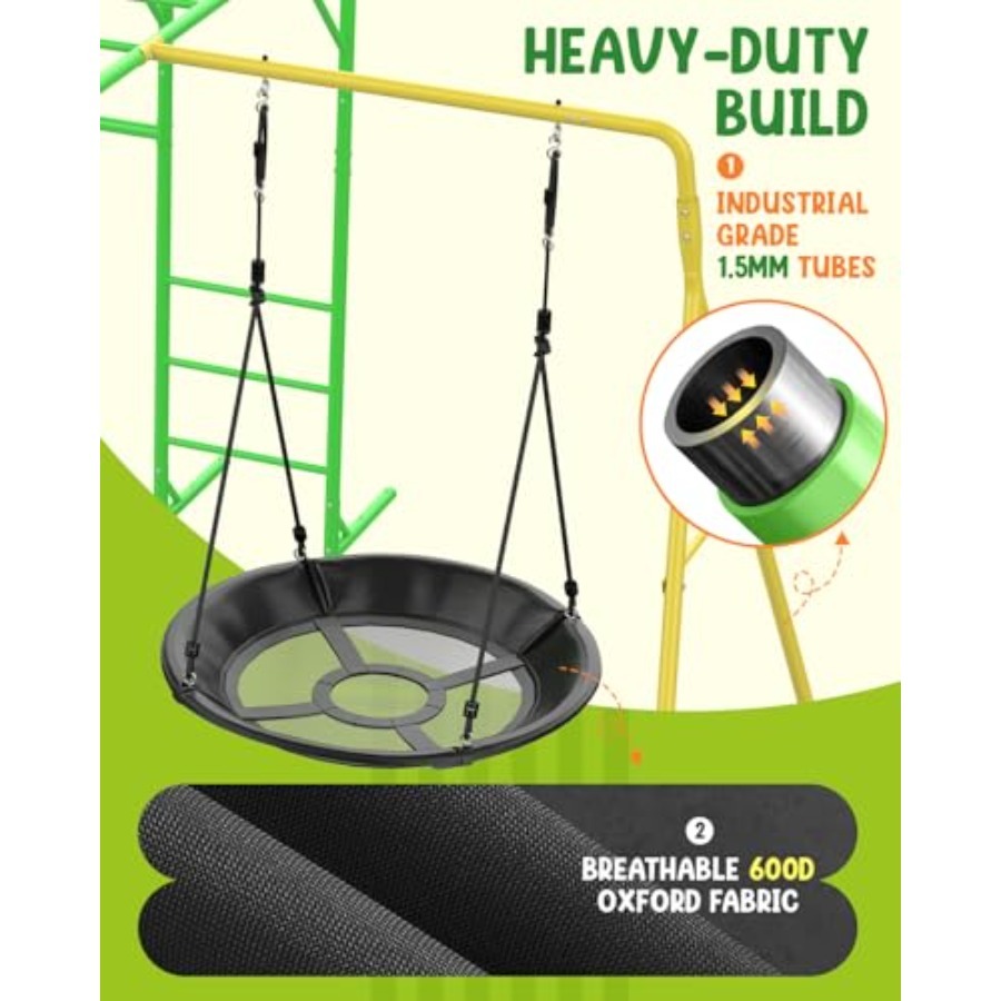 Monkey Bars Set for Backyard w - Kids Outdoor Monkey Bar Set recensione e prezzo